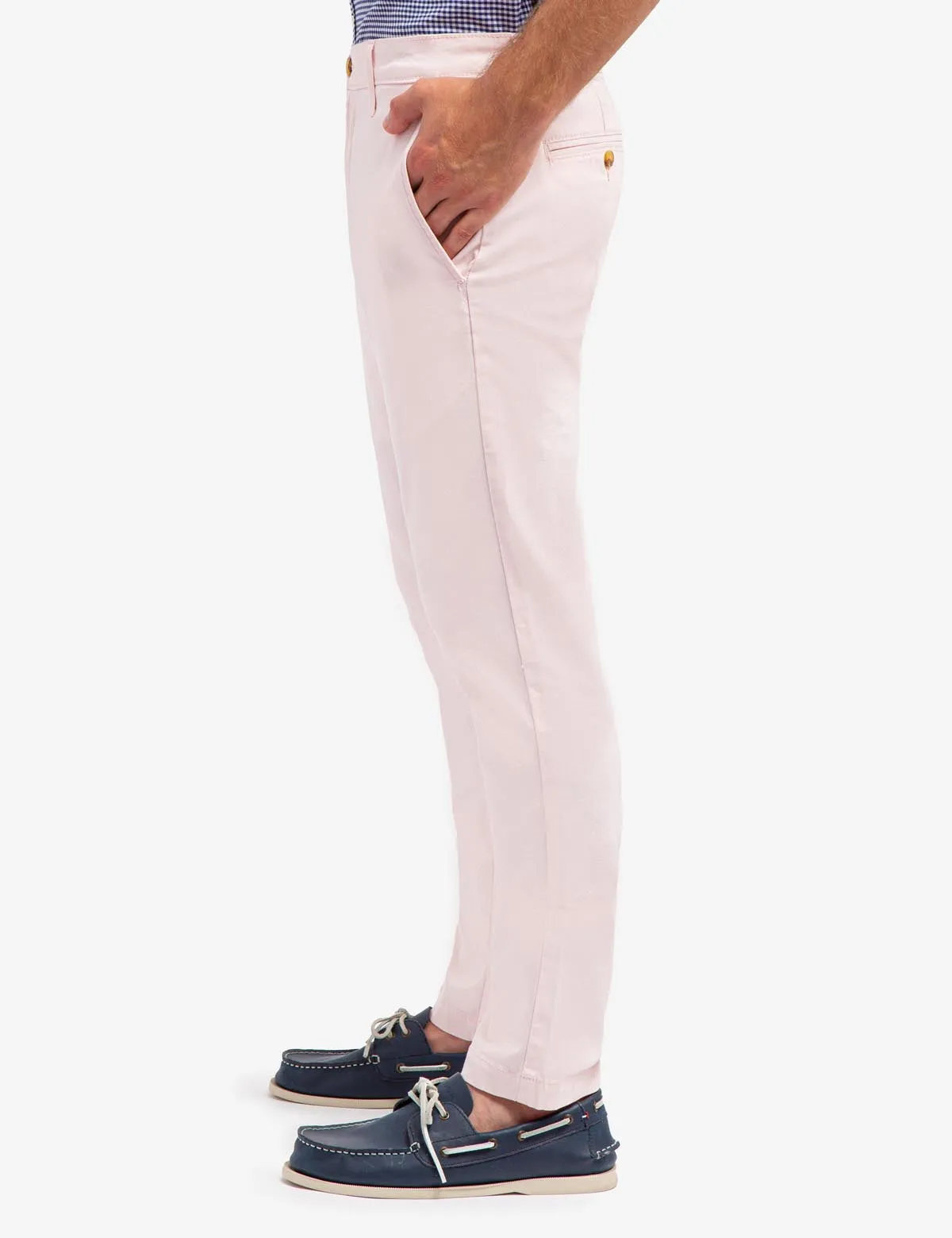 STRETCH SLIM CHINO PANTS