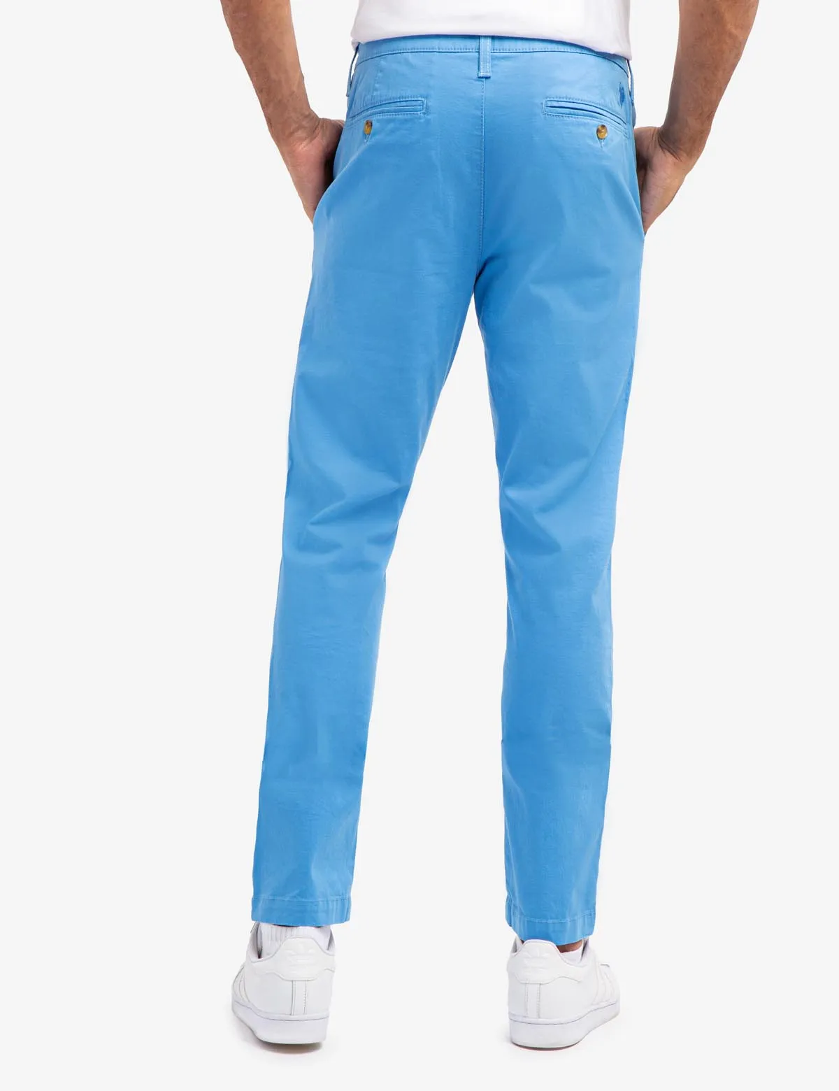 STRETCH SLIM CHINO PANTS
