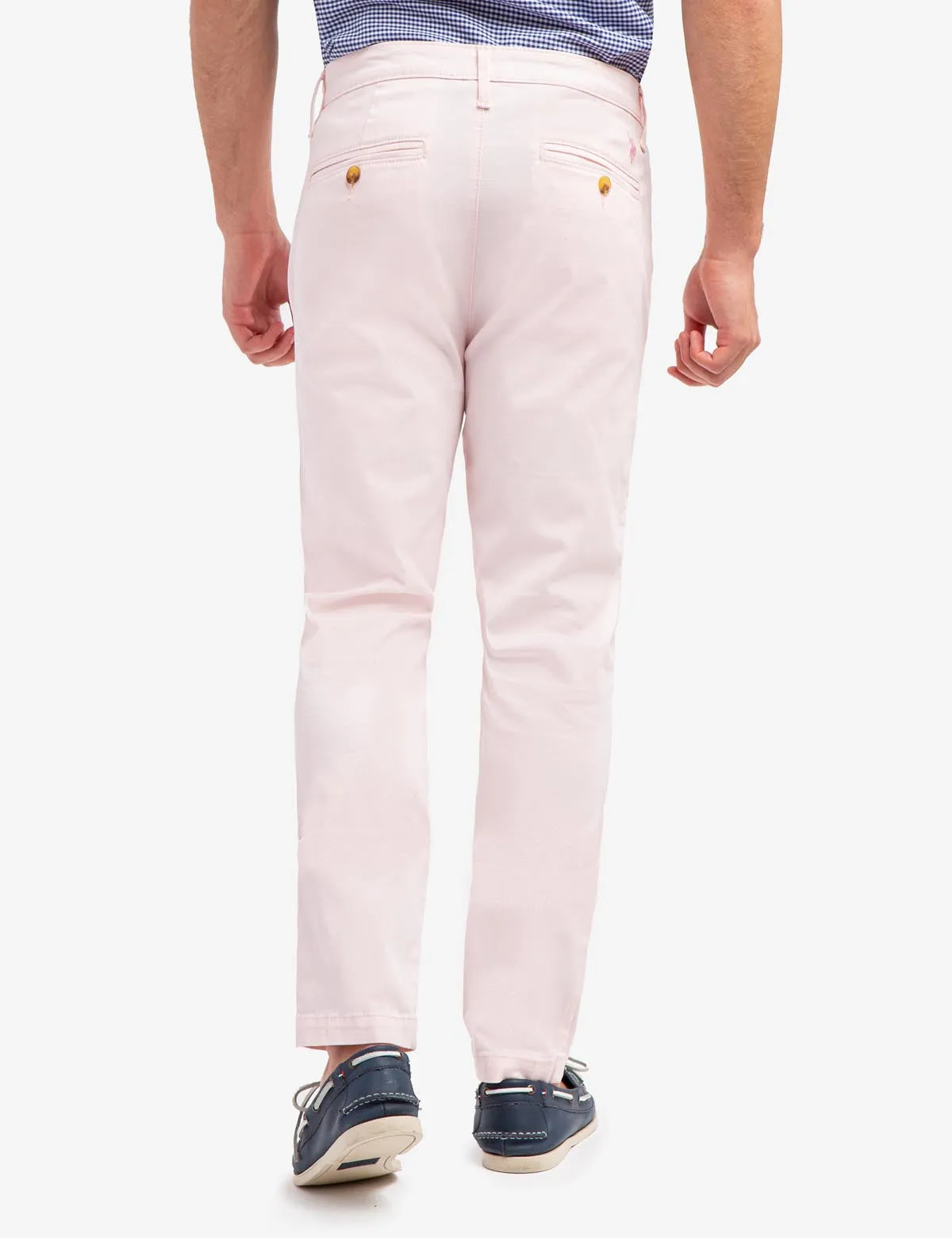STRETCH SLIM CHINO PANTS