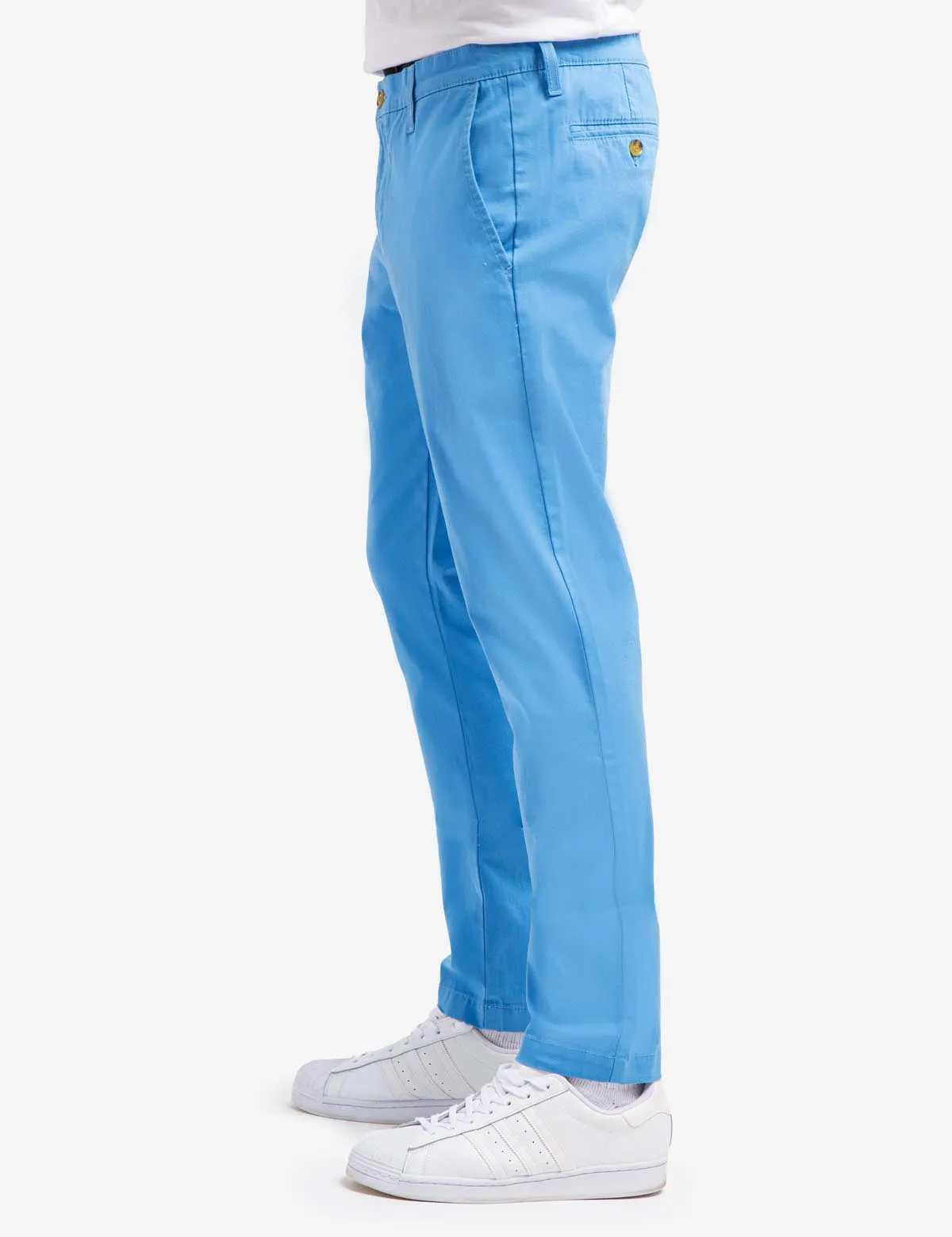 STRETCH SLIM CHINO PANTS