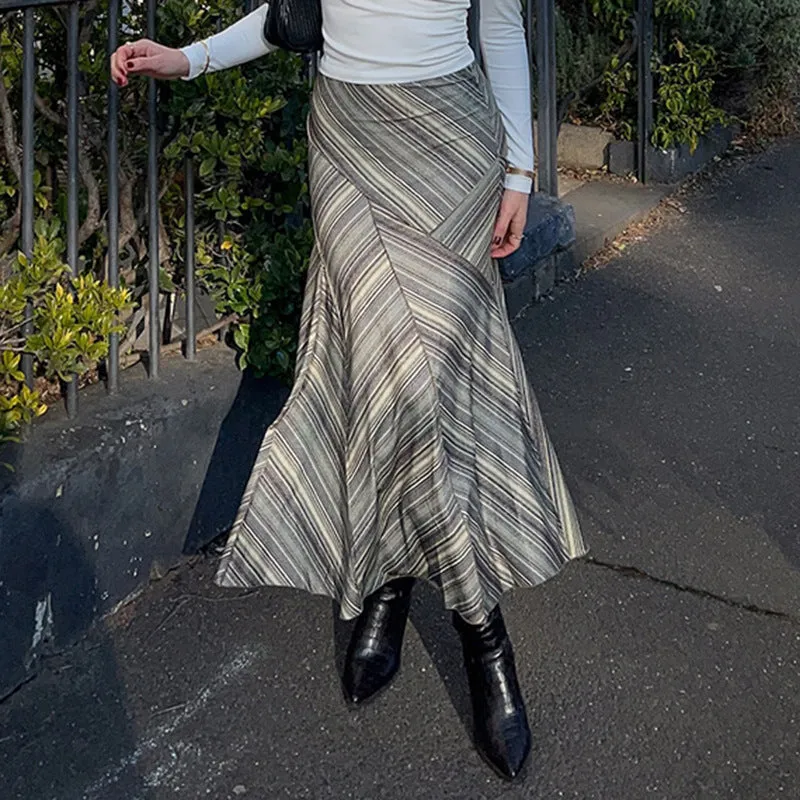 Striped Retro Skirt