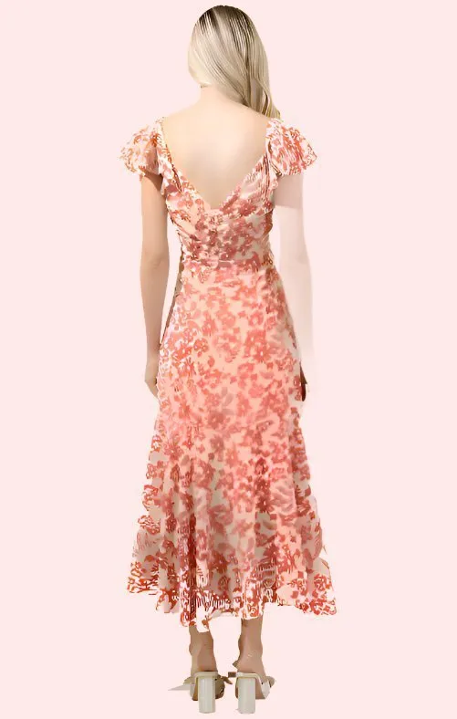 Sugarlips - Nadia Ruched Midi Dress (Final Sale)