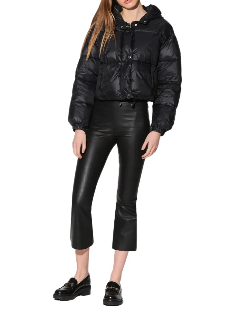 Tailored Modern Stretch Leather Pant