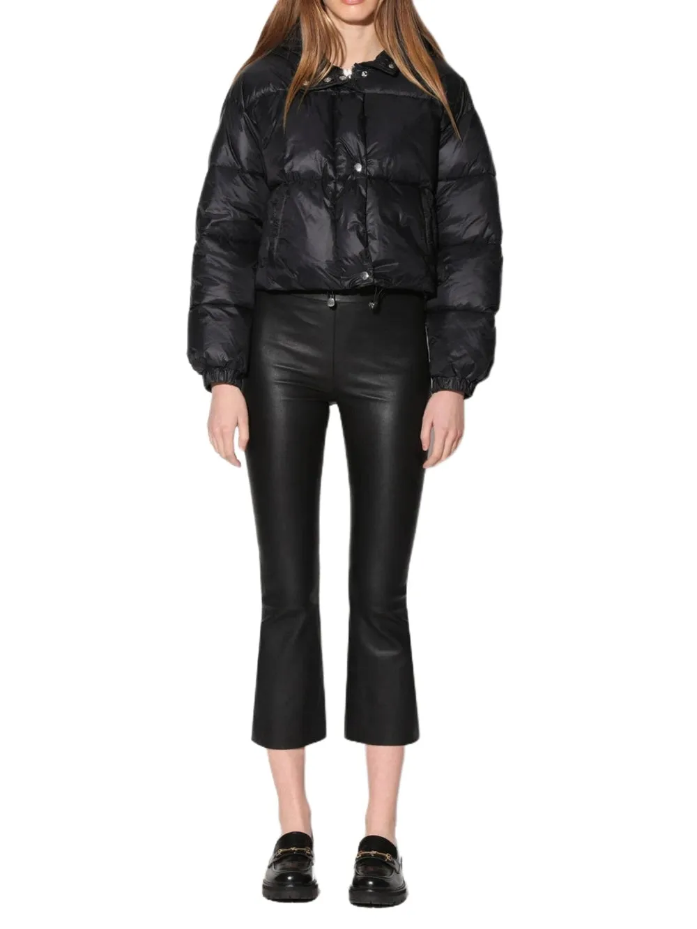 Tailored Modern Stretch Leather Pant