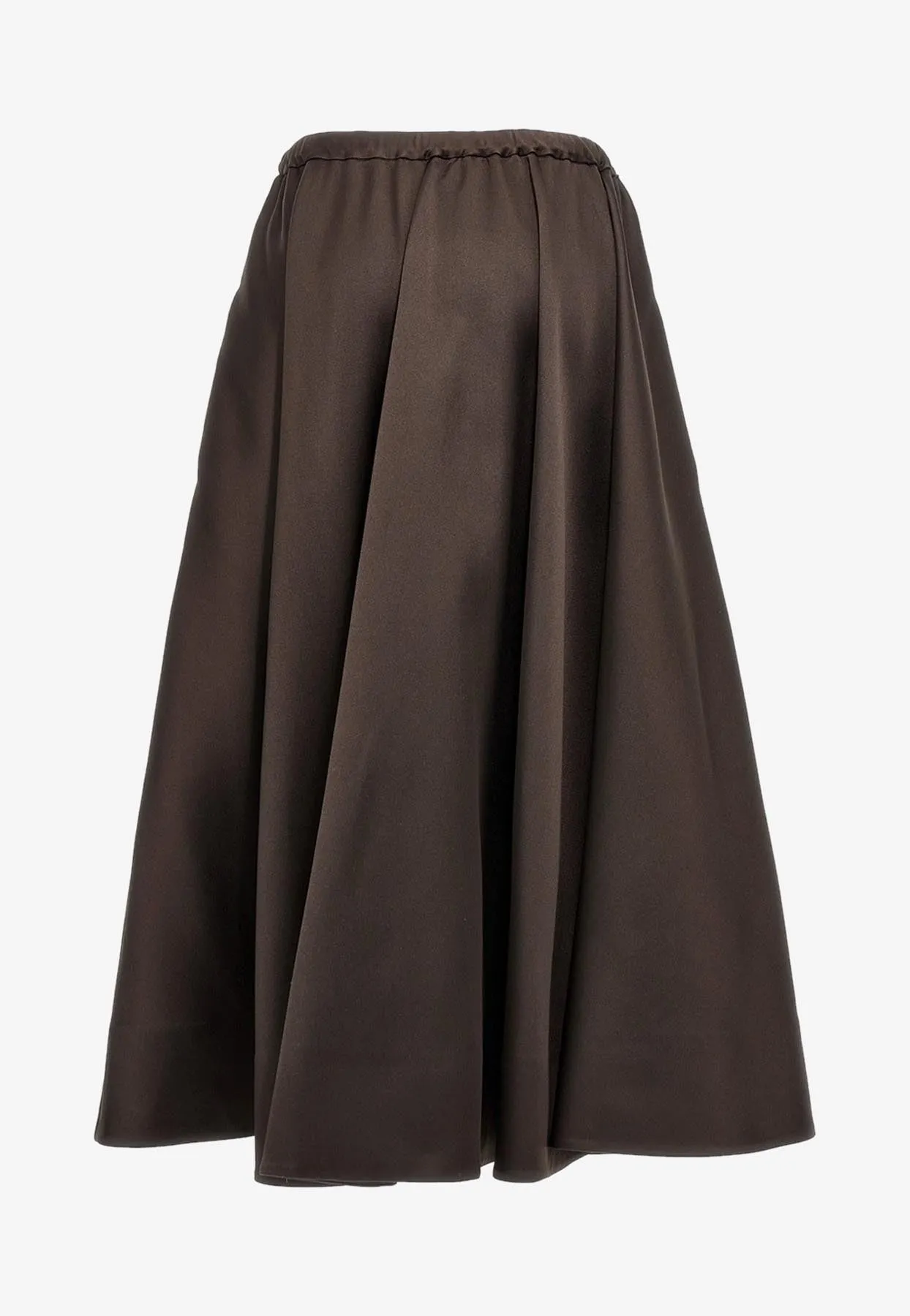 Techno Duchesse Midi Skirt