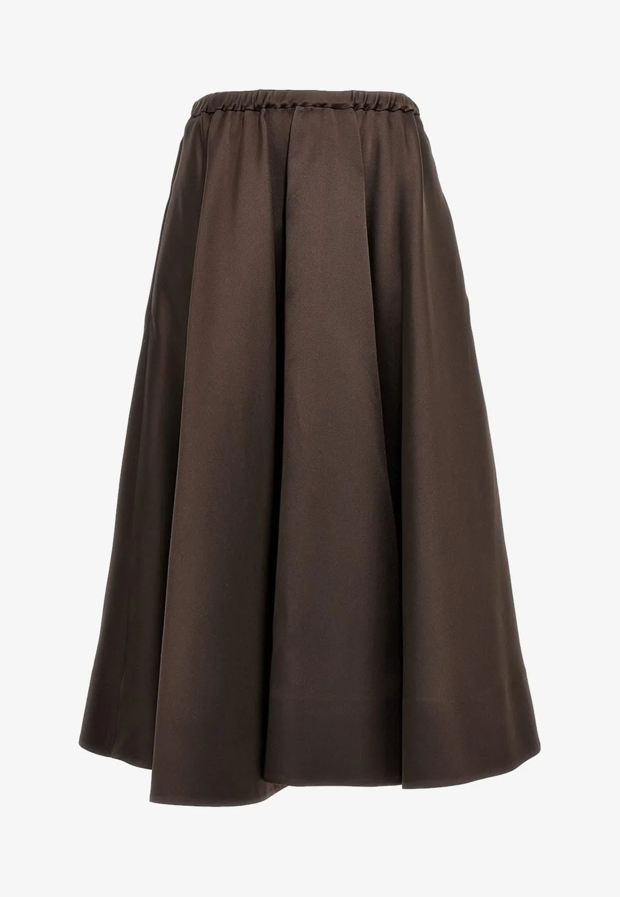 Techno Duchesse Midi Skirt
