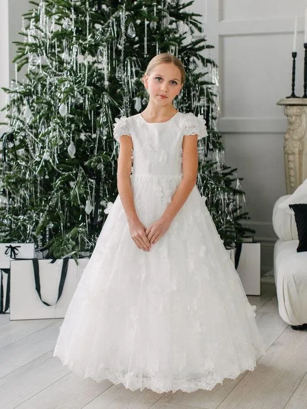 Teter Warm GS62 Sienna - Girl's Communion Dress Off White
