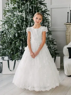 Teter Warm GS62 Sienna - Girl's Communion Dress Off White