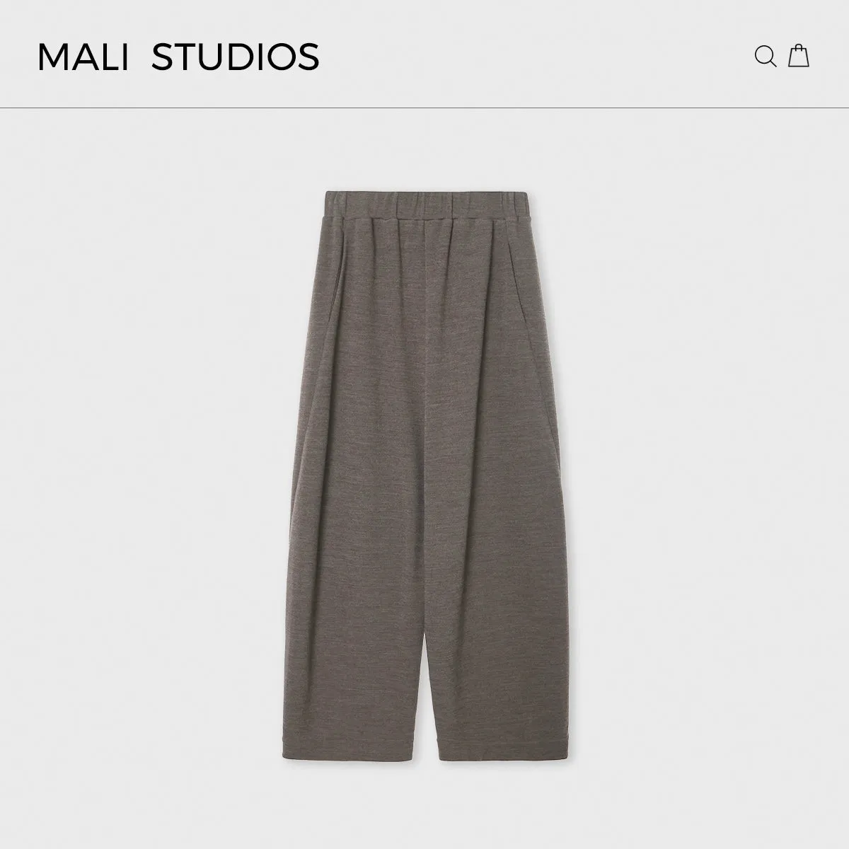 Three-Dimensional Tailored Skirt Pants