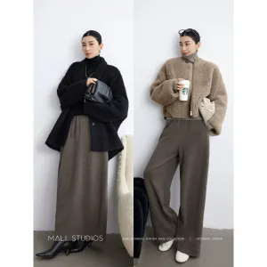 Three-Dimensional Tailored Skirt Pants
