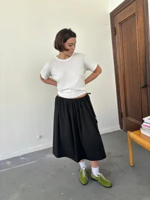 Tie Skirt - Black