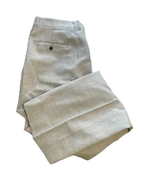 Tip Top Beige Wool Blend Dress Pants