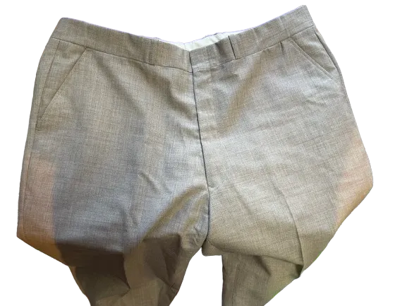 Tip Top Beige Wool Blend Dress Pants