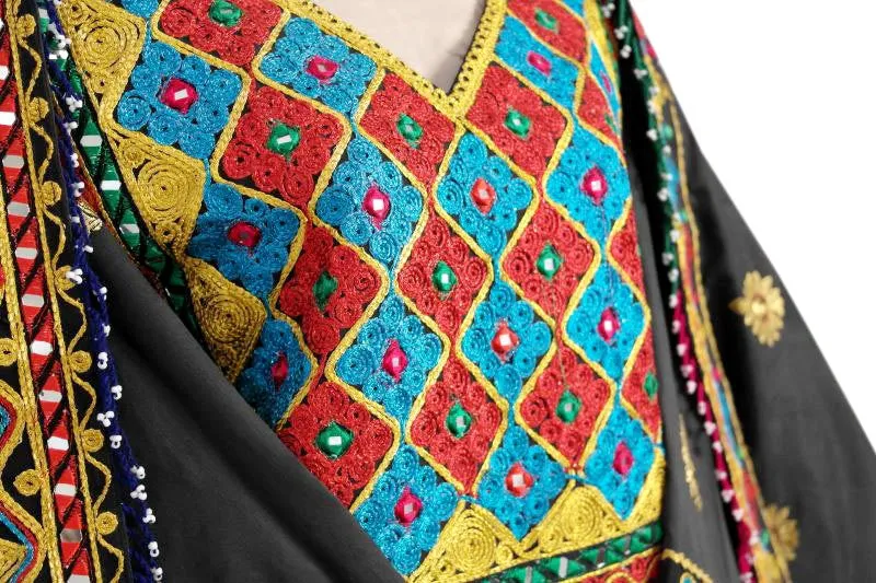 Traditional Afghan Wedding Dress Gypsy Bridal Fusion Clothes