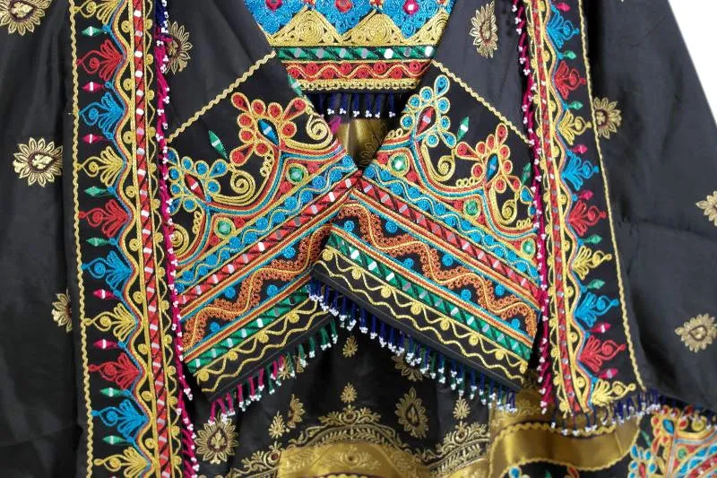 Traditional Afghan Wedding Dress Gypsy Bridal Fusion Clothes