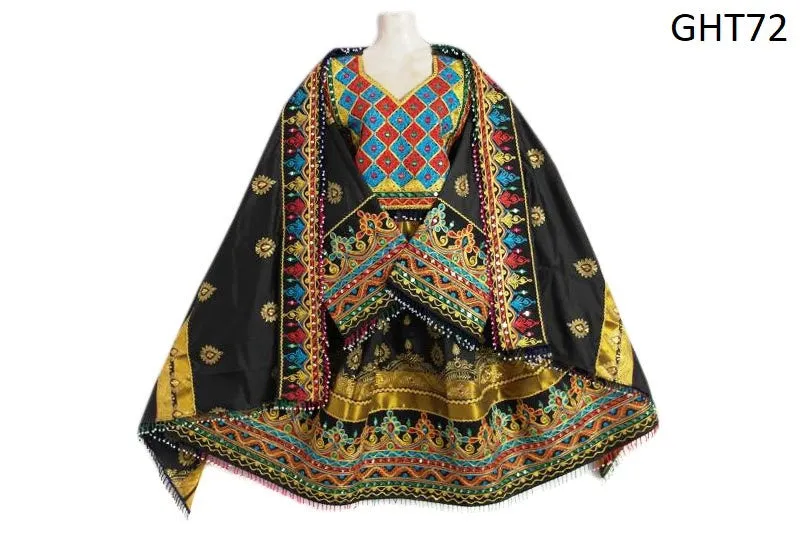 Traditional Afghan Wedding Dress Gypsy Bridal Fusion Clothes
