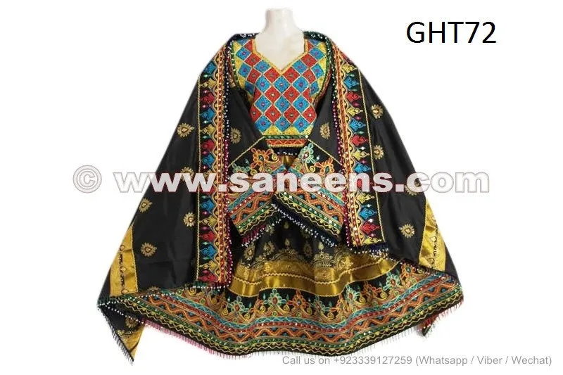 Traditional Afghan Wedding Dress Gypsy Bridal Fusion Clothes