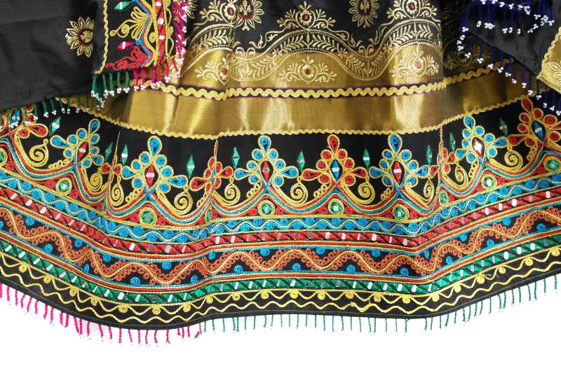 Traditional Afghan Wedding Dress Gypsy Bridal Fusion Clothes