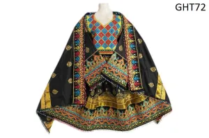 Traditional Afghan Wedding Dress Gypsy Bridal Fusion Clothes