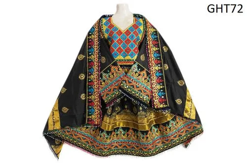 Traditional Afghan Wedding Dress Gypsy Bridal Fusion Clothes