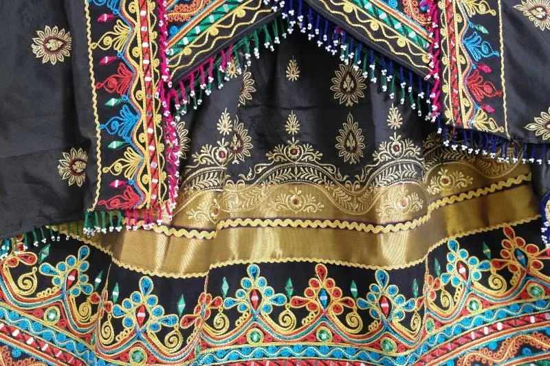 Traditional Afghan Wedding Dress Gypsy Bridal Fusion Clothes