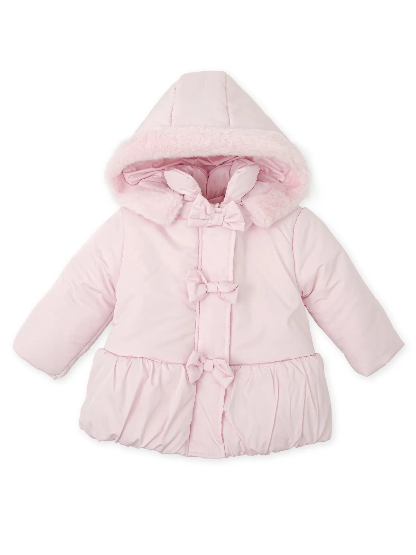 Tutto Piccolo Toddler Girl Pink Bows Jacket