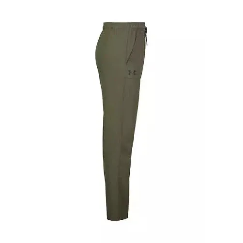 Under Armour Youth Boys' OD Stretch Tech Woven Pant - Marine OD Green