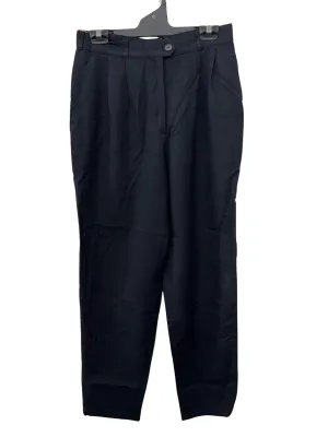 Vintage Black Tailored Business Pants