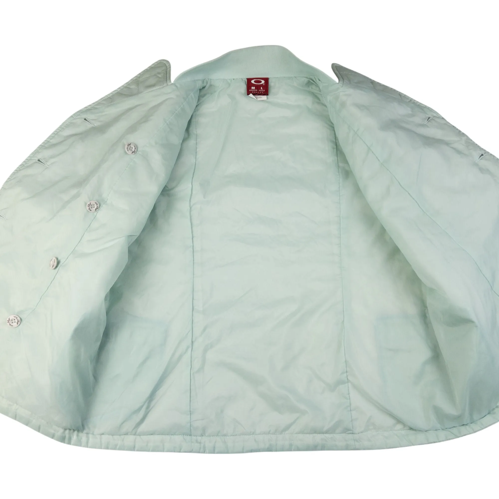 Vintage Oakley Quilted Button Up Jacket Women's Size M