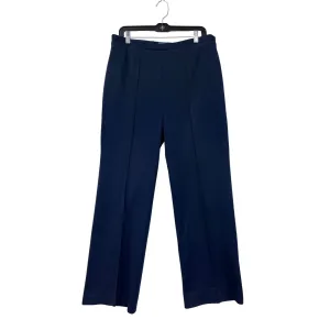 Vintage Pendleton Navy Blue 100% Wool Womens Tailored Trousers Size 8/10 #6719