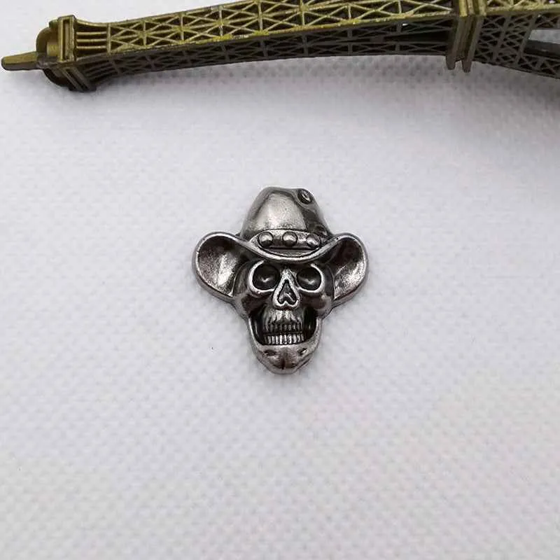 Vintage Punk Skull Rivets - Gothic Motorcycle Clothing Studs 20pcs
