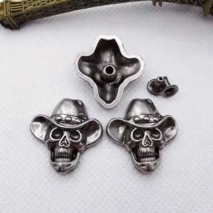 Vintage Punk Skull Rivets - Gothic Motorcycle Clothing Studs 20pcs