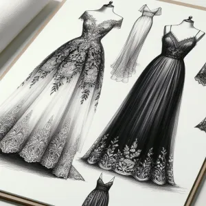 wedding dresses and night dresses