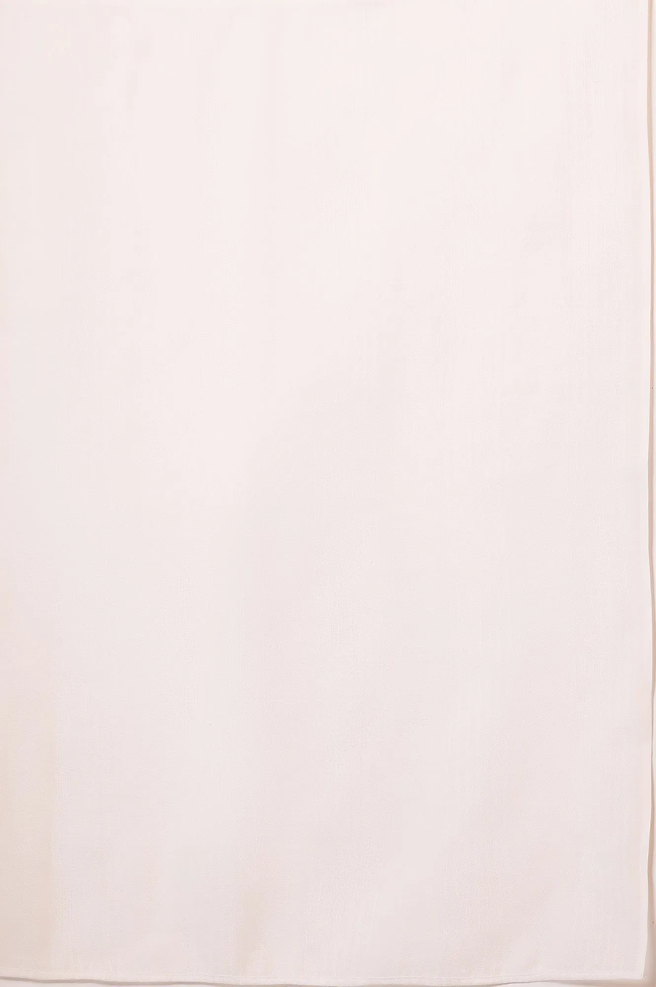 White Cotton Yarn-Dyed Dupatta
