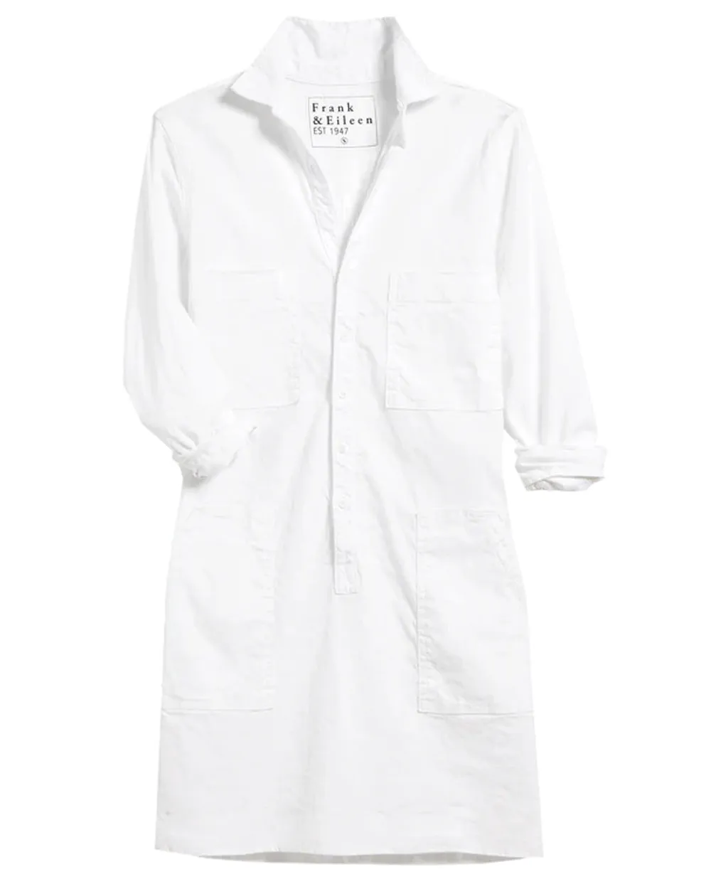 White Linen Southern Ireland Utility Dress