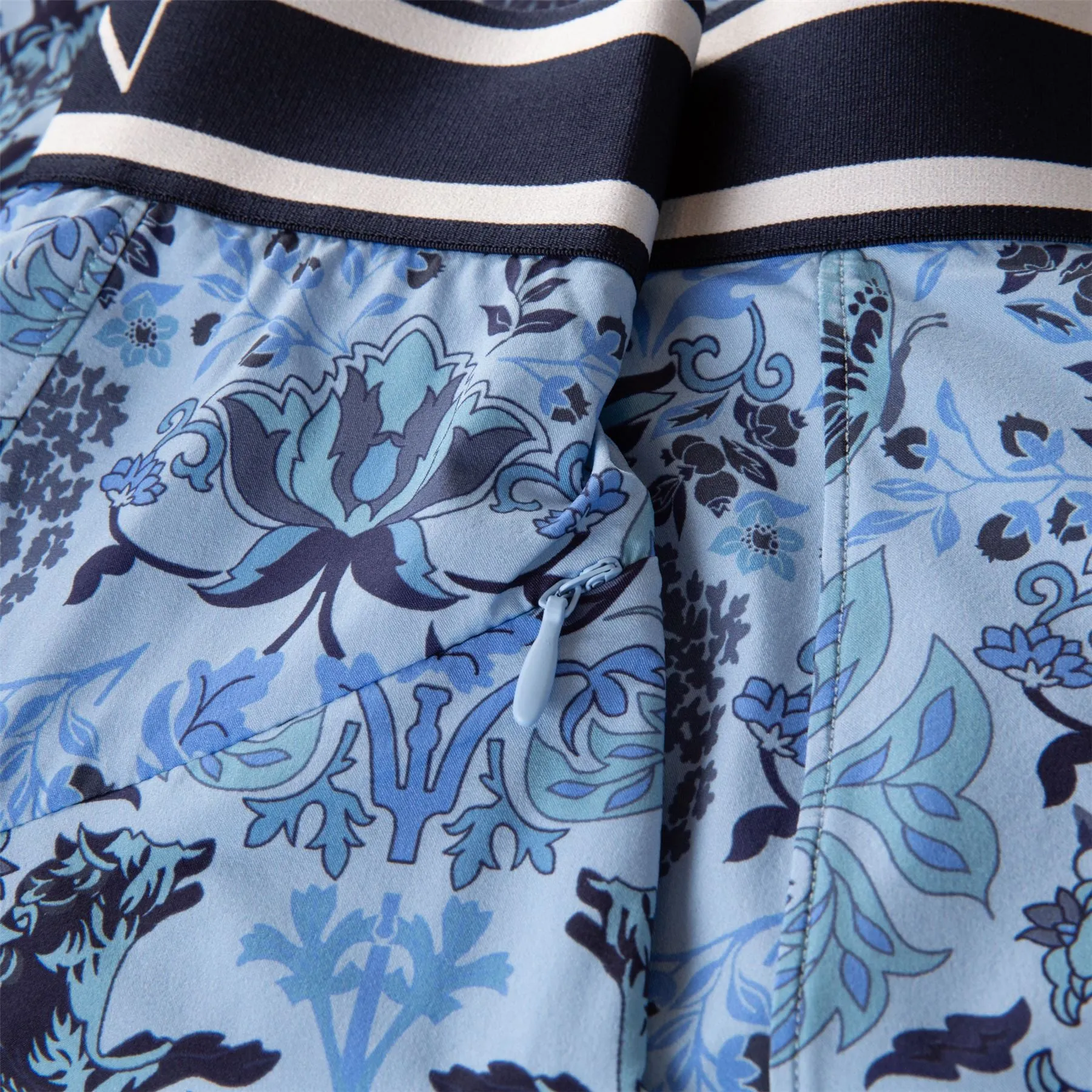 Winged Wolf Phoenix Flare Skirt Wolf Blue
