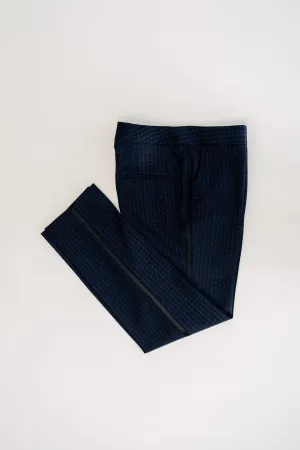 Women -  Houndstooth Blue Tuxedo Plants