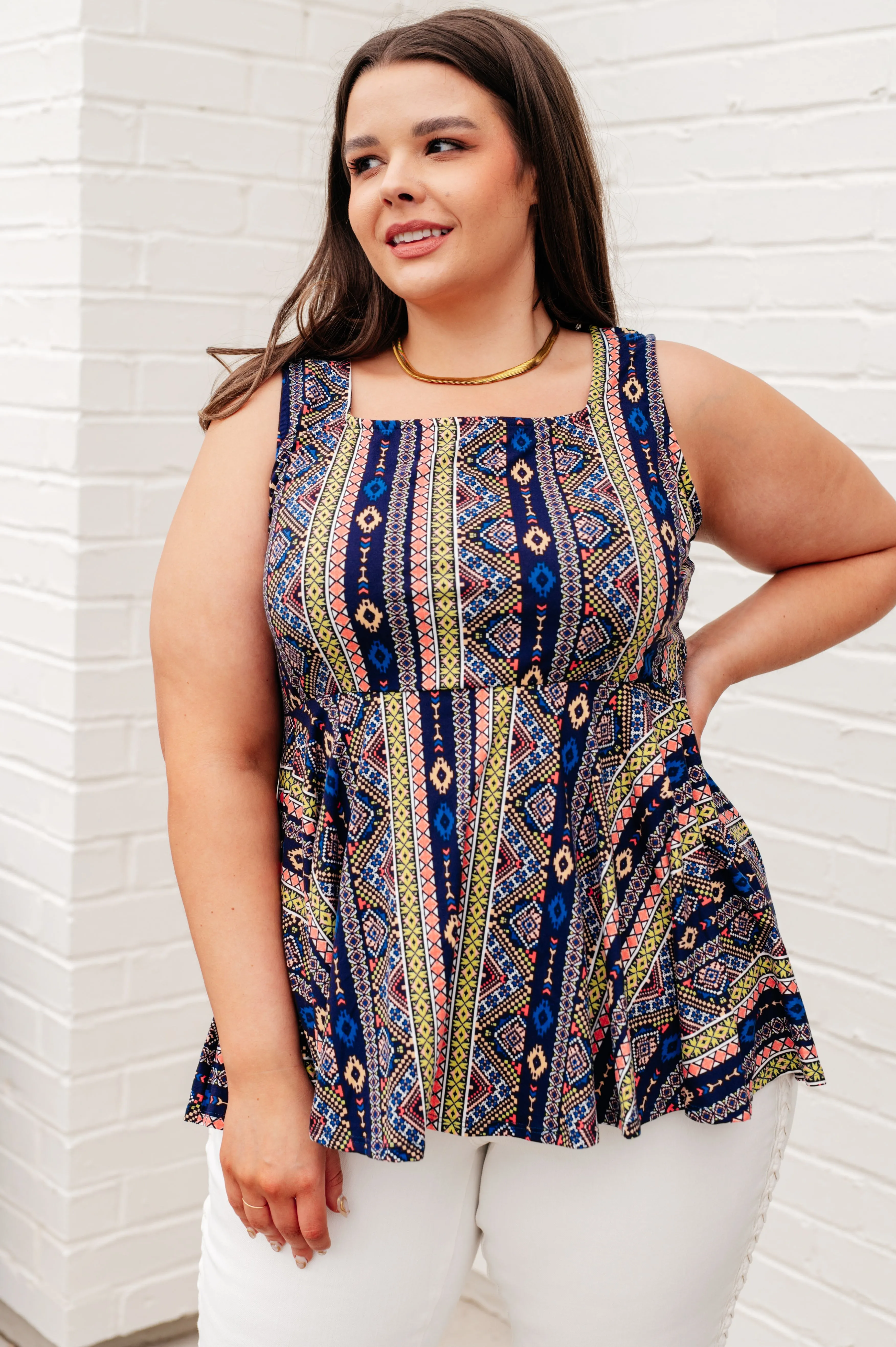 Women's Cool Connections Peplum Tank Top