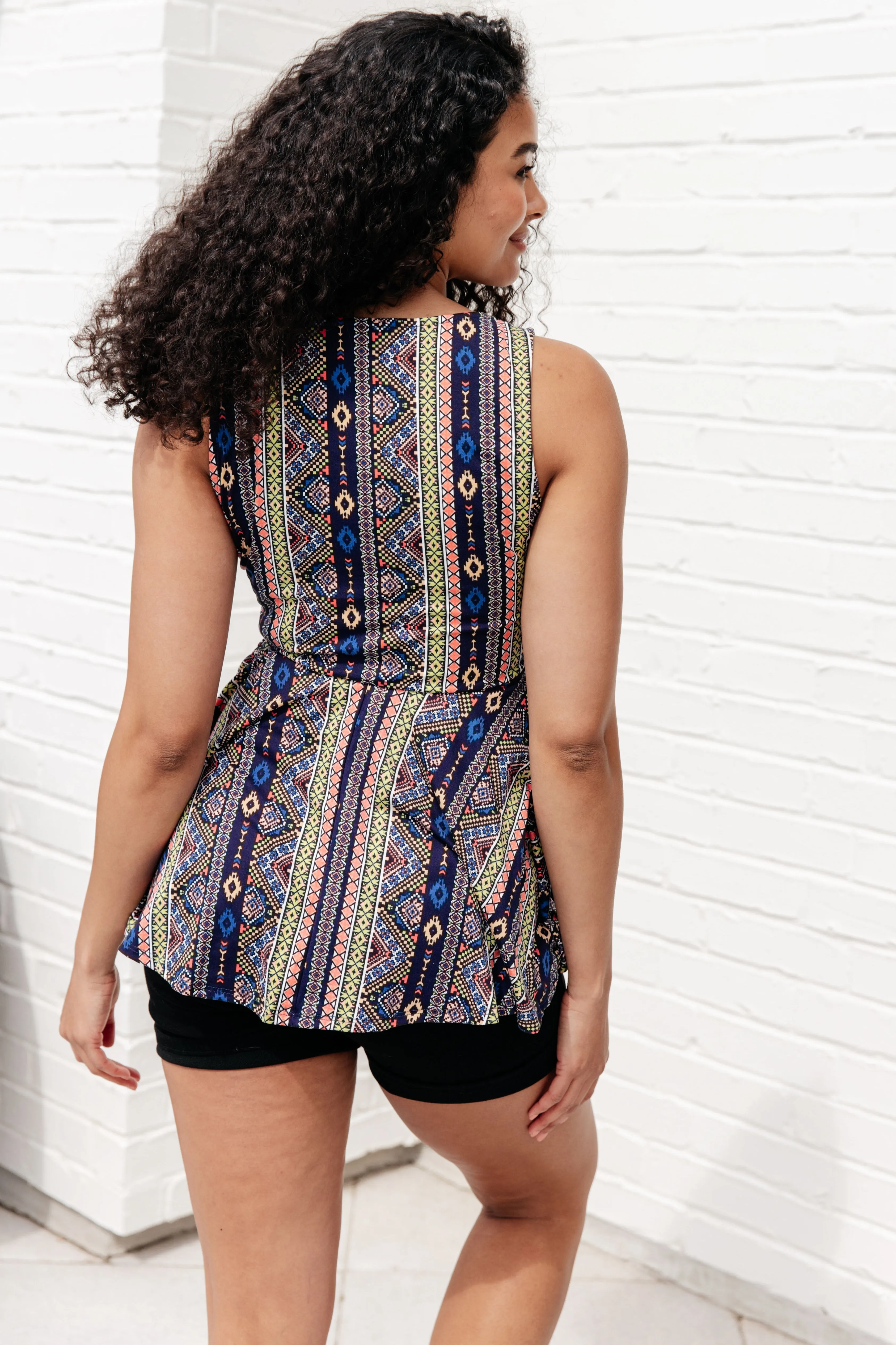 Women's Cool Connections Peplum Tank Top