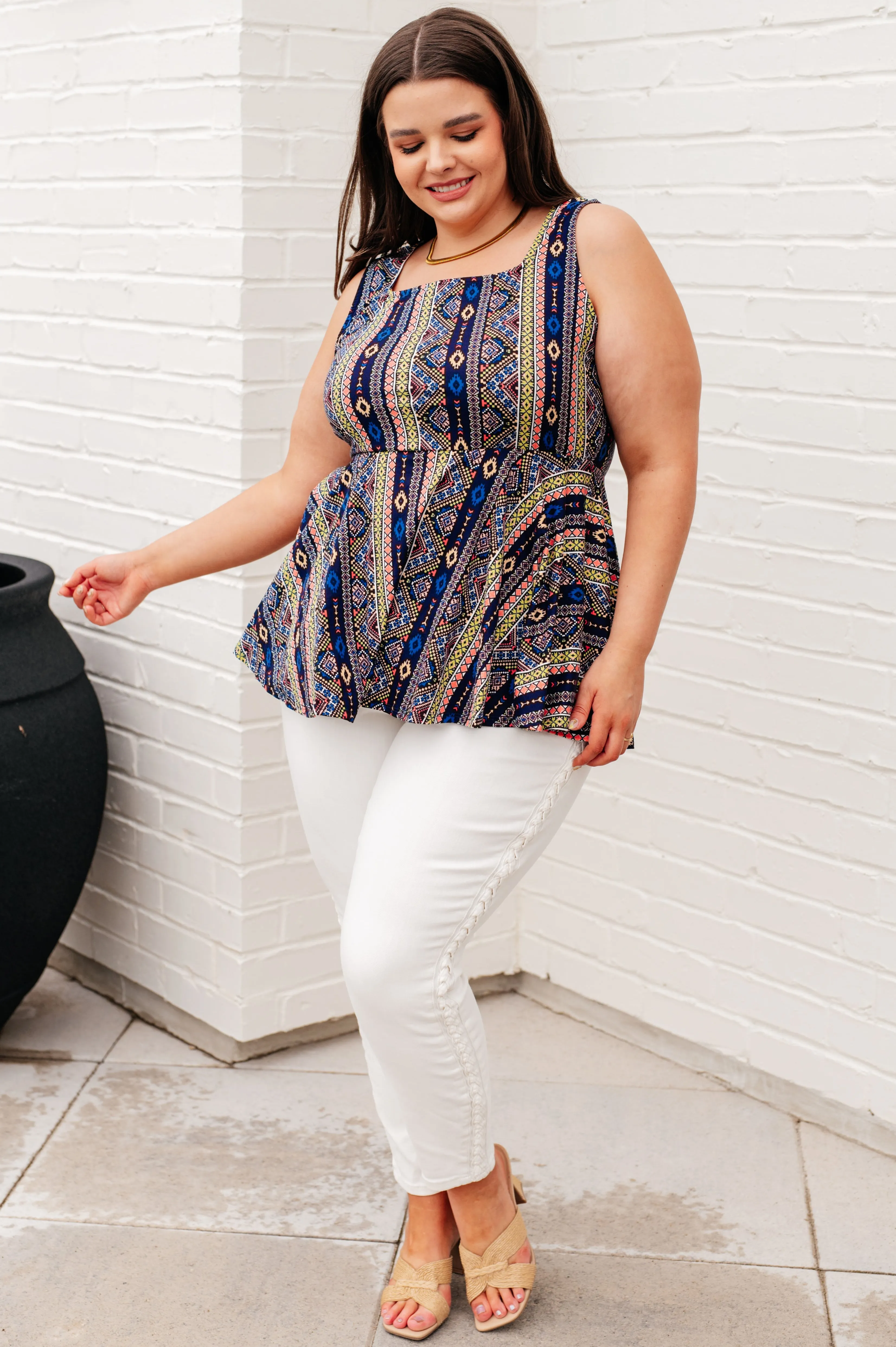 Women's Cool Connections Peplum Tank Top