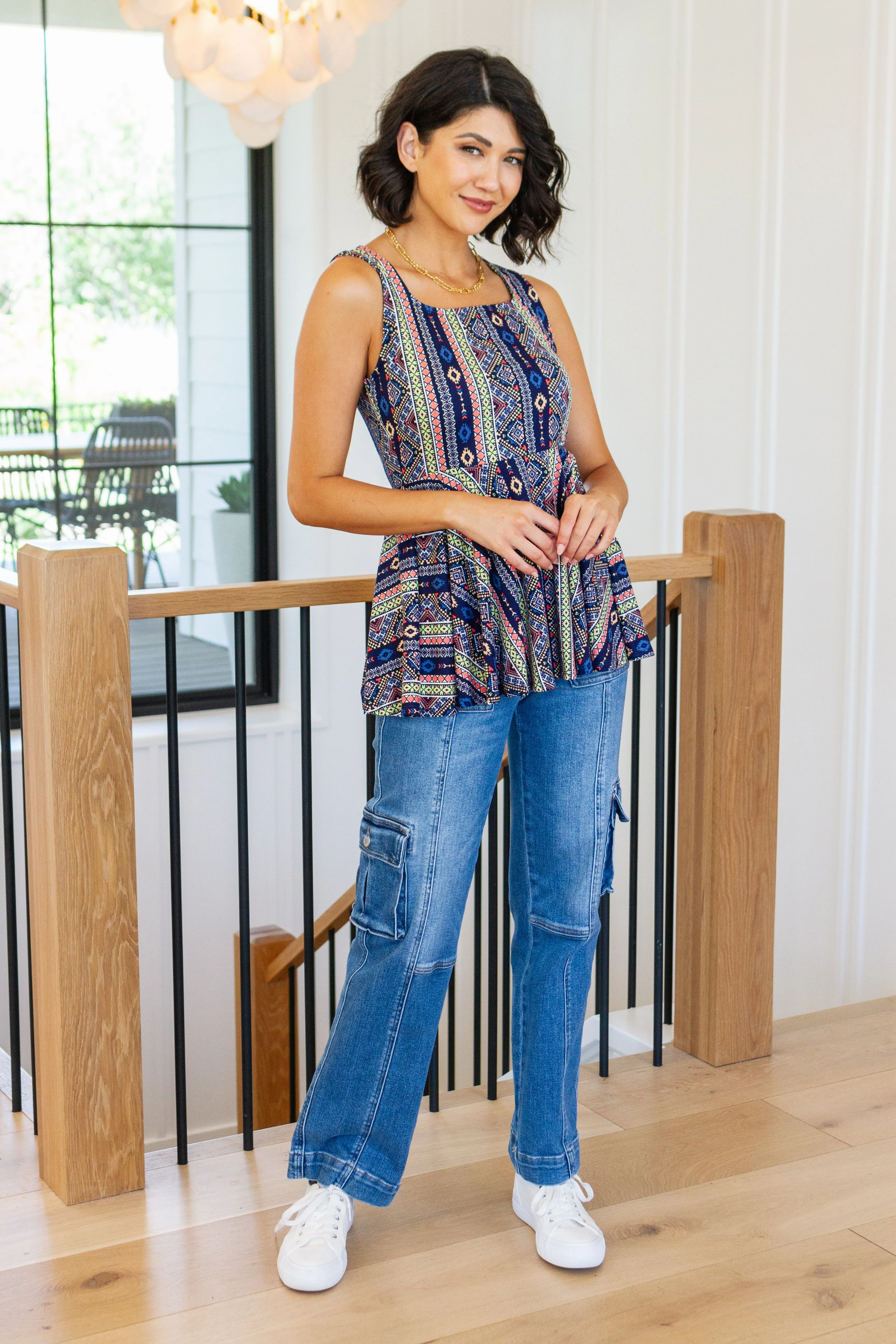 Women's Cool Connections Peplum Tank Top