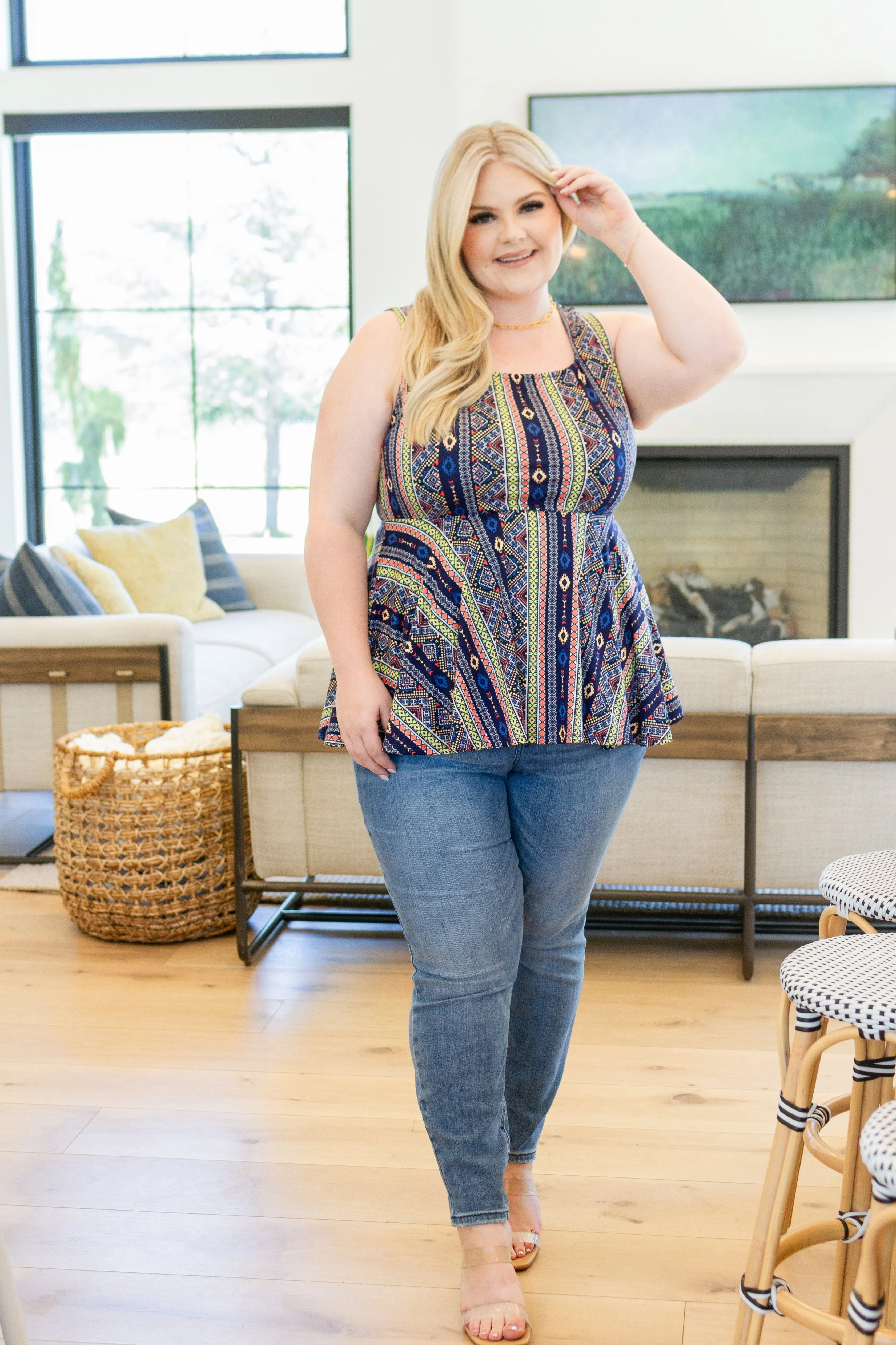 Women's Cool Connections Peplum Tank Top