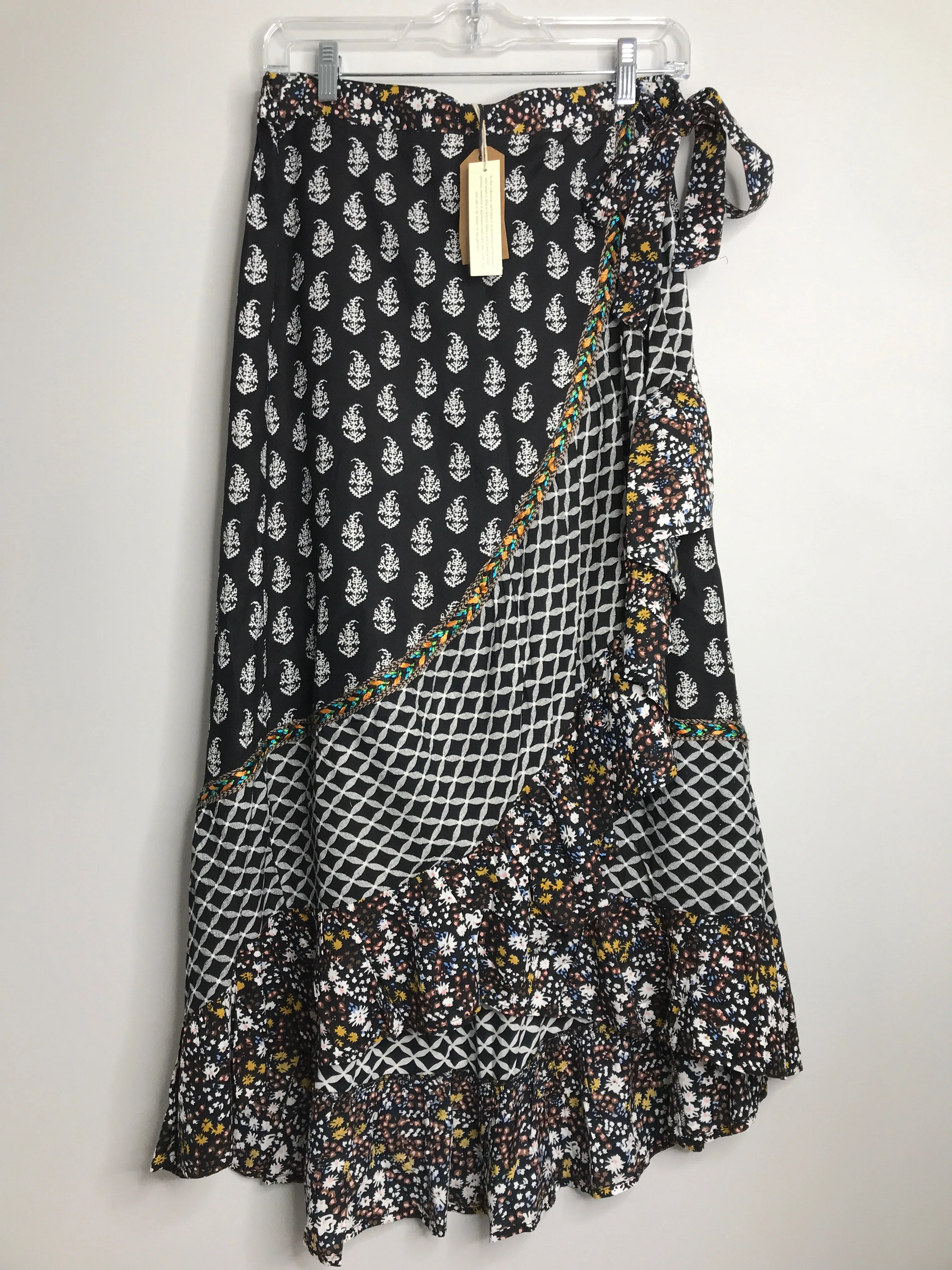 Womens Size Sm Misses Black Christian Siriano Skirt