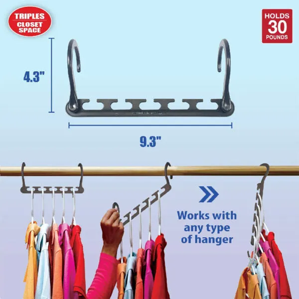 Wonder Hanger Max New & Improved, Pack of 8