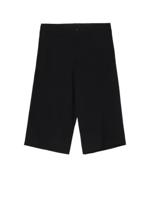WOOL GABARDINE PIPING POCKET PANTS
