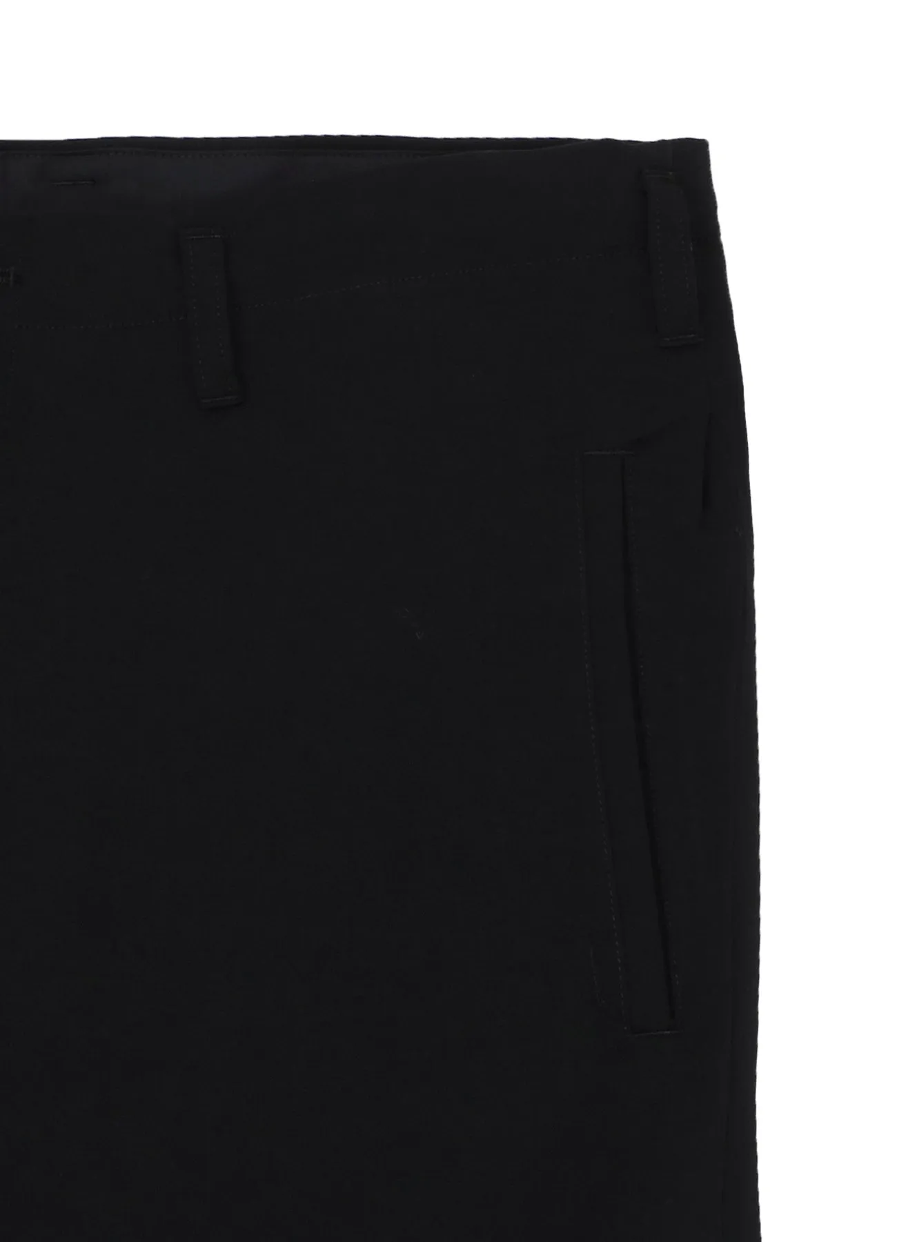 WOOL GABARDINE PIPING POCKET PANTS