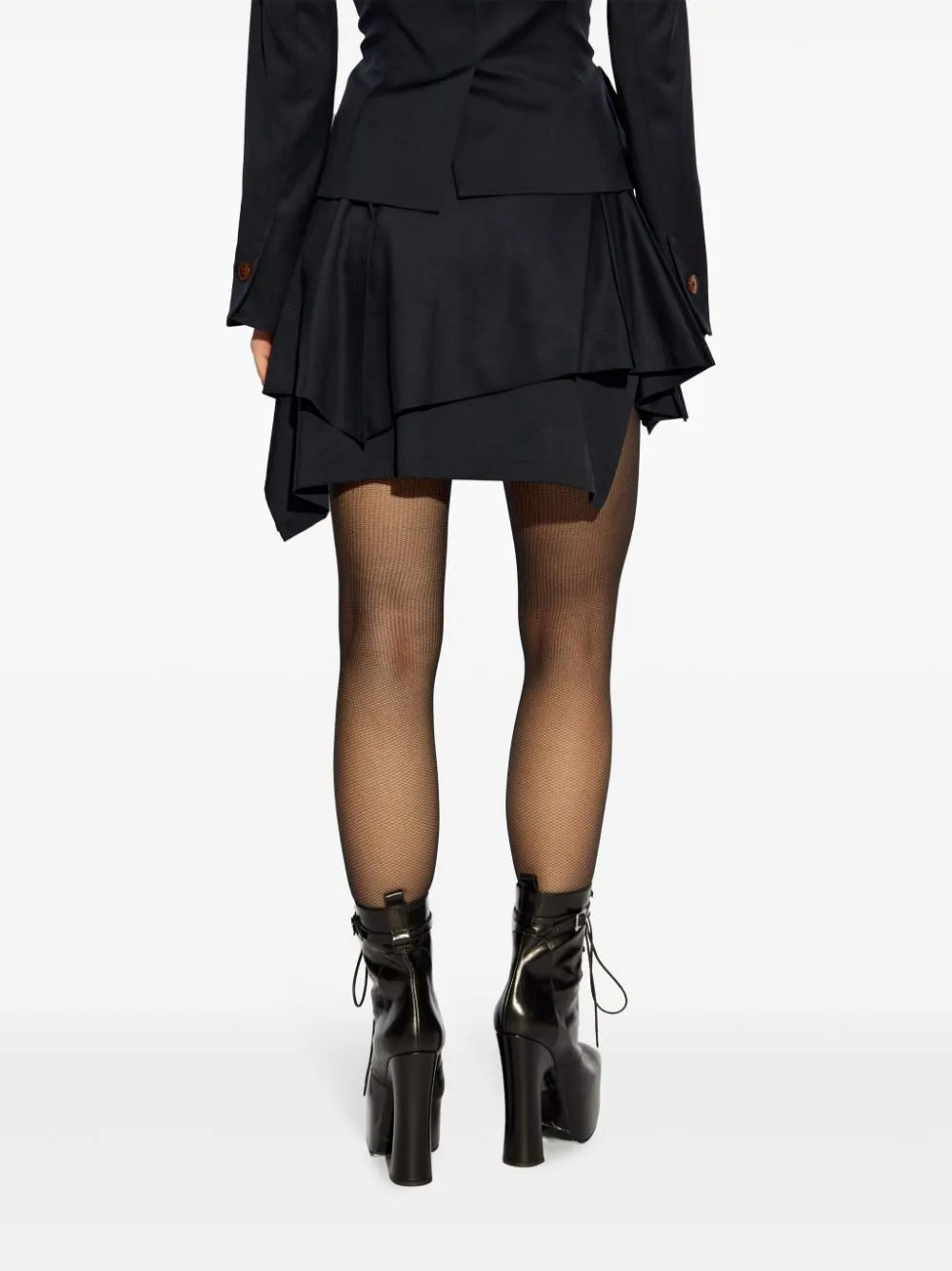 Wool kilt skirt