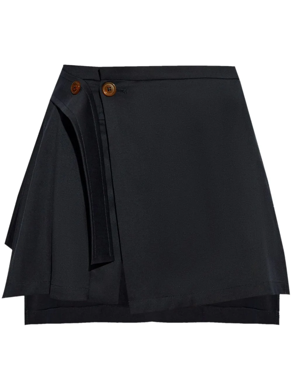 Wool kilt skirt