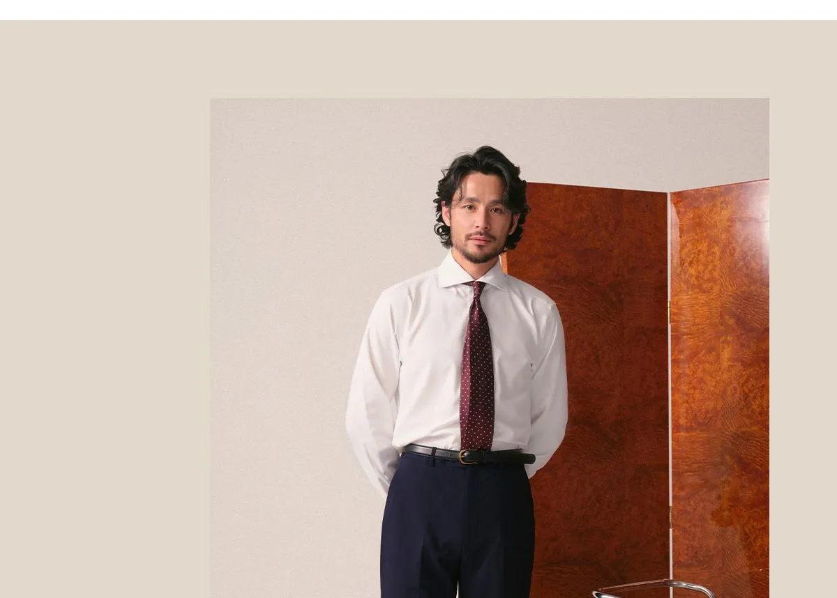 Worsted Wool Trousers