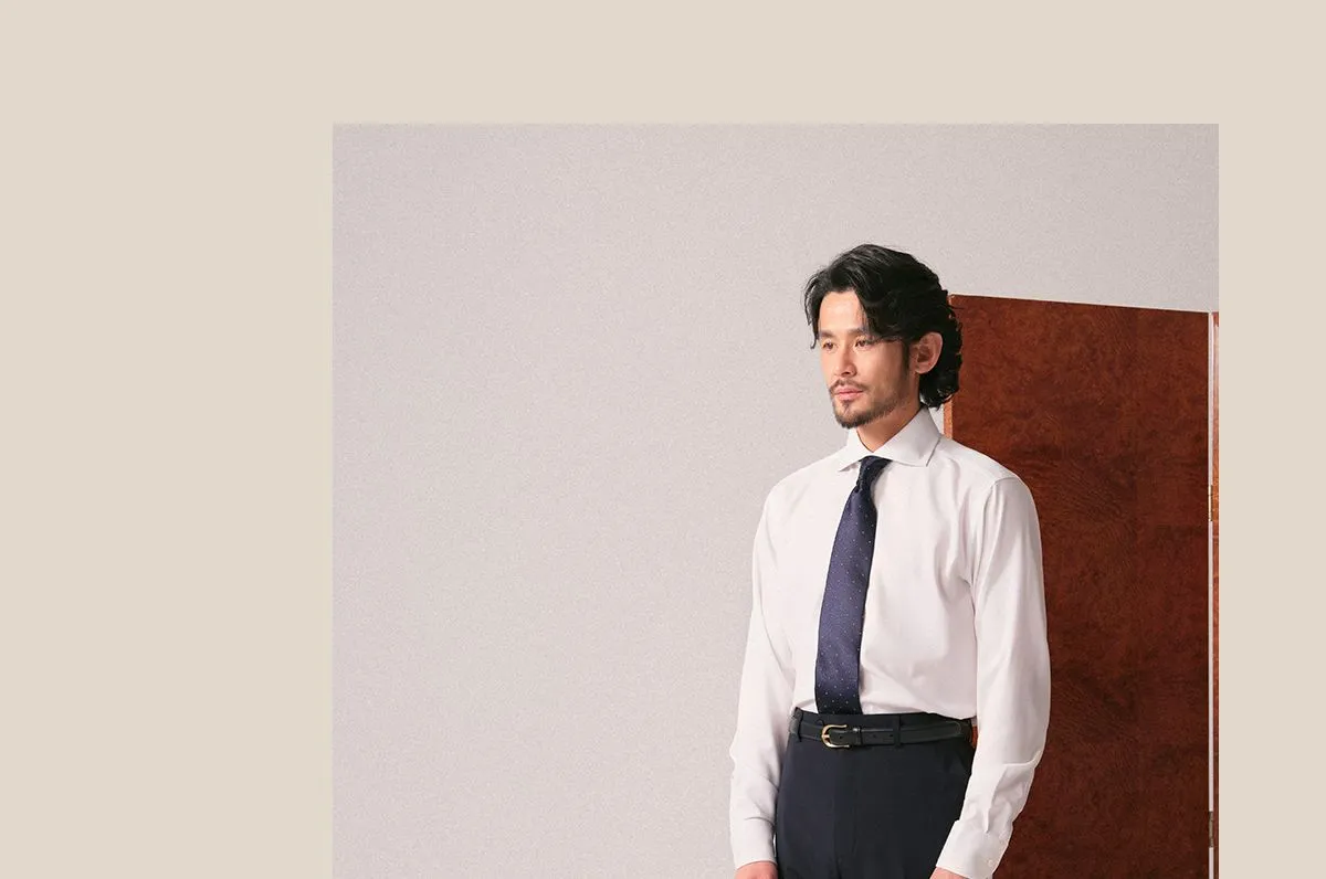Worsted Wool Trousers